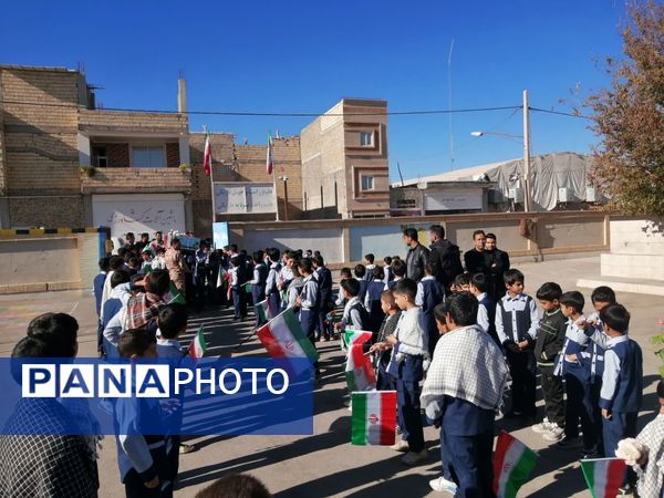 شهید گمنام، میهمان ویژه مدارس شهرستان خاتم شد