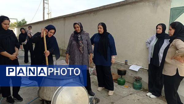 مراسم هفته مازندران و روز دانش‌آموز در دبیرستان یاران امام تیرتاش 