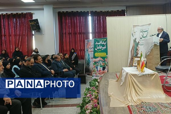 گرامیداشت هفته بسیج در دبیرستان قلم چی ناحیه دو شهرری 