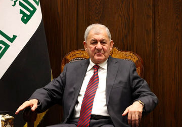 تأکید رئیس‌جمهور عراق بر از سرگیری تلاش دیپلماتیک بین ایران و جامعه جهانی
