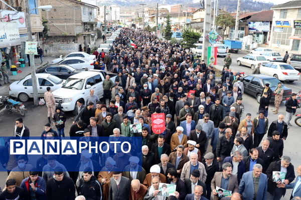 راهپیمایی ۲۲ بهمن بخش بندپی شرقی