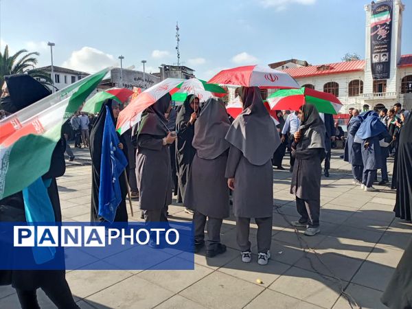 فریاد استکبارستیزی از رشت تا عرش