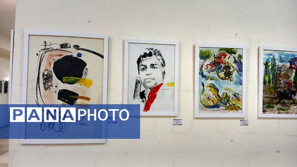 اختتامیه نمایشگاه طراحی و نقاشی هنرمندان آموزشگاه هنری فروردین شهرستان نظرآباد