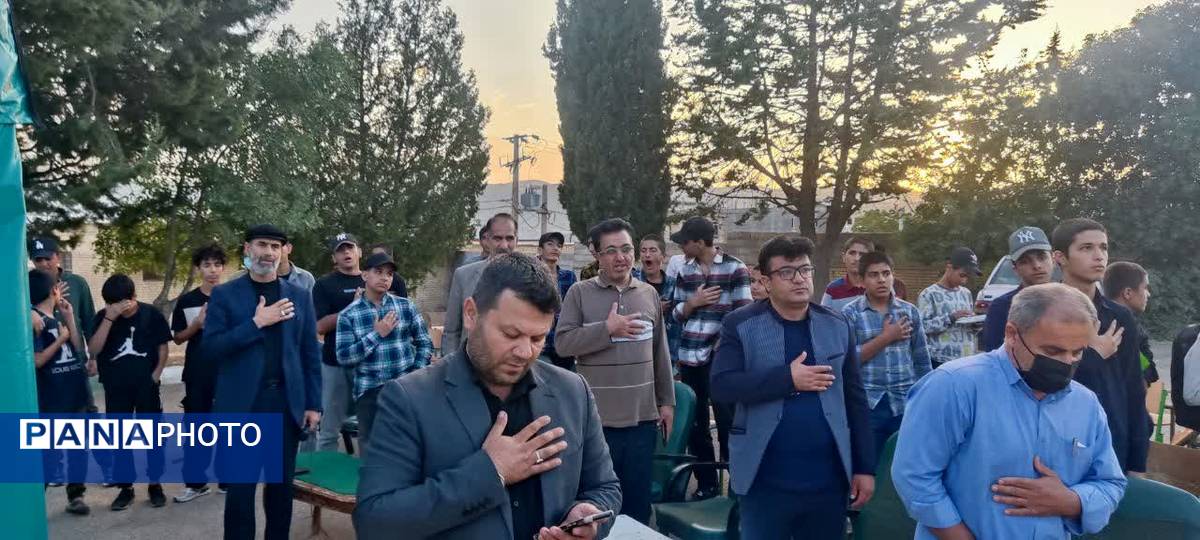 نواخته شدن زنگ مقاومت در دبیرستان مولوی یاسوج