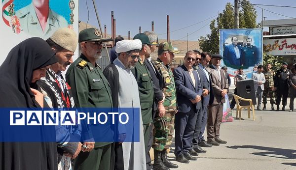 حماسه‌ای ماندگار در بیرانشهر؛ رونمایی از تندیس تیمسار اسکندر بیرانوند