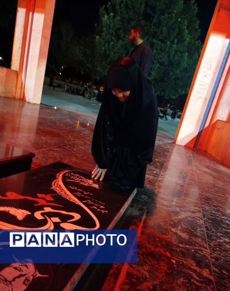 برگزاری مراسم شب دوم عزاداری ماه محرم در مسجد شهدای گمنام 