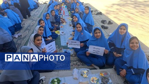 تخم مرغ، قهرمان کوچک سفره‌ها: جشنواره‌ای پرنشاط در دبستان دخترانه ام البنین