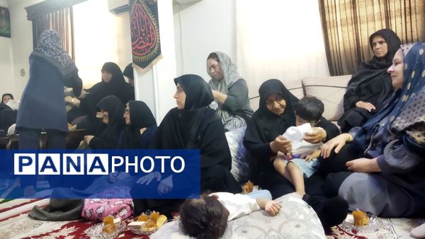 بر پایی روضه خانگی در قائمشهر
