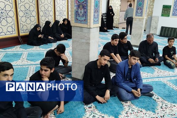 برگزاری سوگواره احلی من العسل در ناحیه دو شهرری 