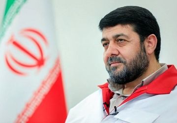 همدردی رئیس هلال‌احمر ایران با زلزله‌زدگان افغانستان