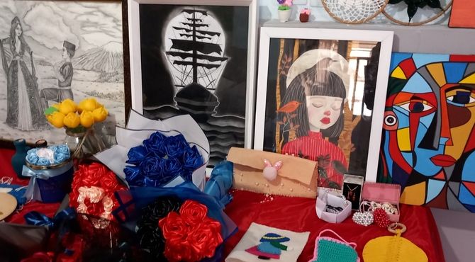 نمایشگاه هنری ویژه هفته «ماها» تجلی خلاقیت و فرهنگ 