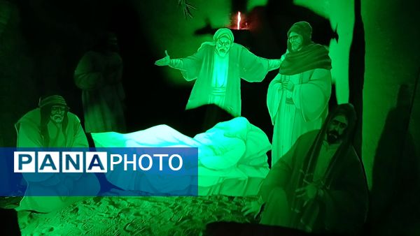 برپایی نمایشگاه حدیث غربت همراه با میزبانی شهید گمنام