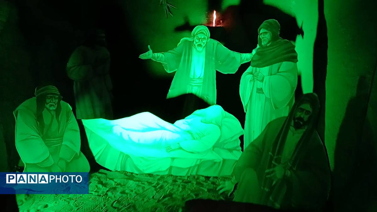 برپایی نمایشگاه حدیث غربت همراه با میزبانی شهید گمنام