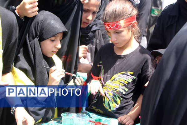 برپایی موکب عشاق الحسین در استان یزد