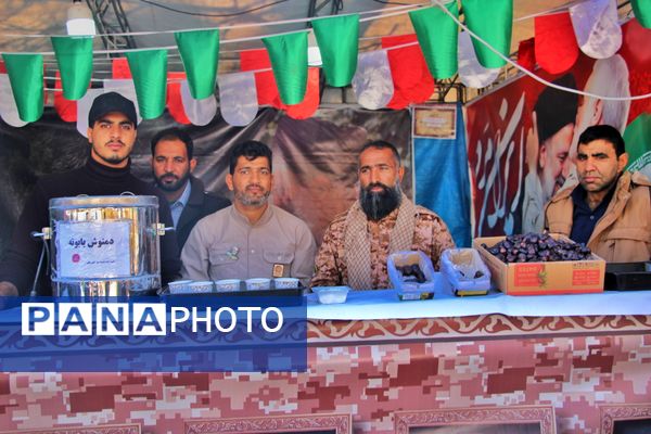 خدمت در مسیر «طریق‌الشهدا» در سالگرد حاج قاسم