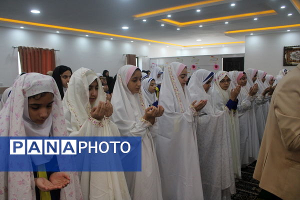 زنگ نماز در دبستان امید انقلاب ( شاهد ) بوشهر