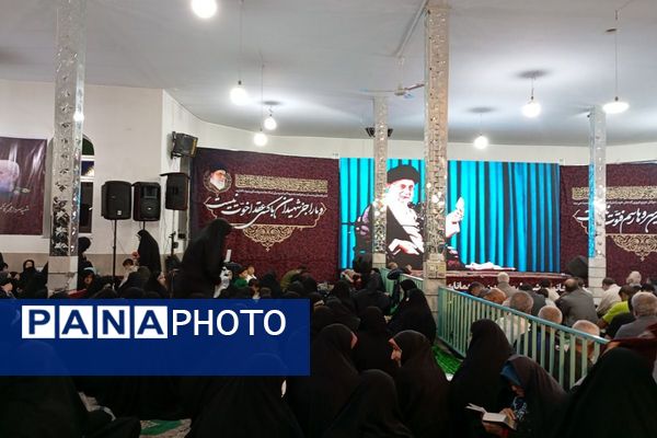 برگزاری یادواره شهدا در مسجد موسی بن جعفر شهرستان فیروزکوه 