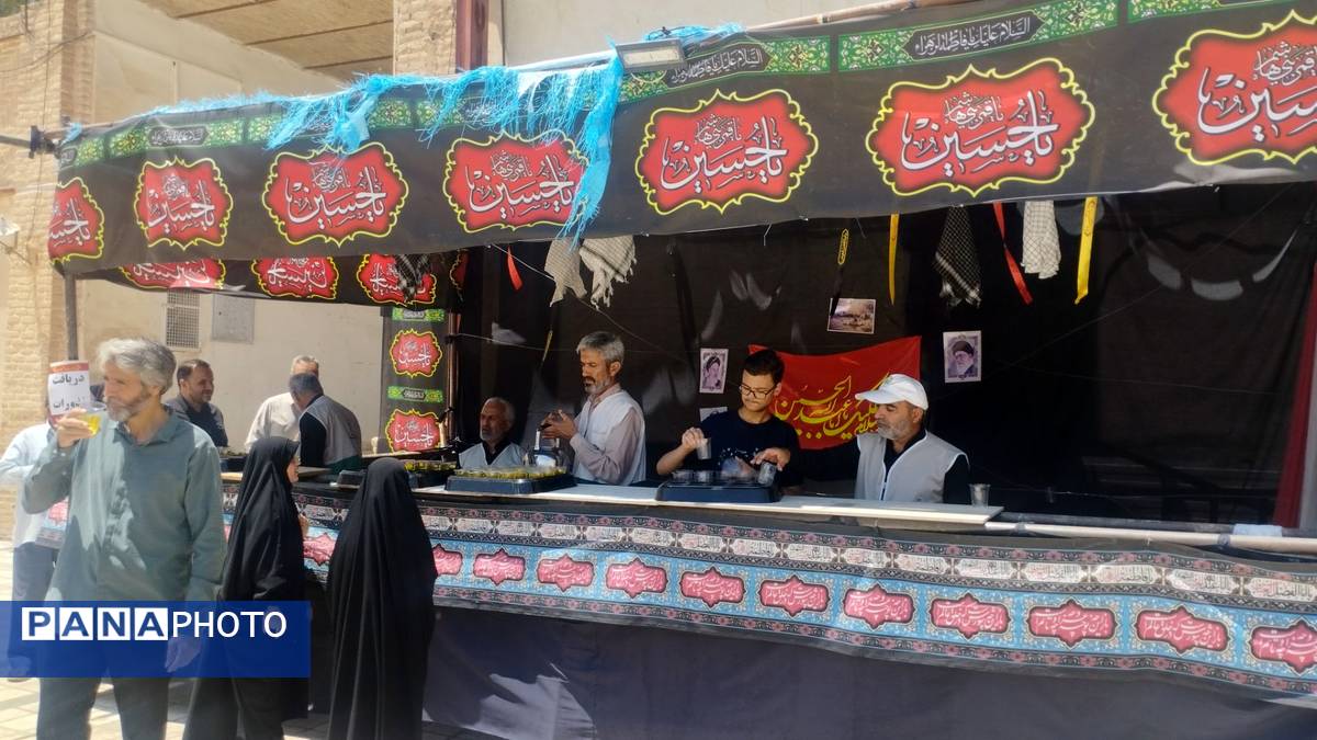 برپایی موکب در شهرستان خلیل آباد 