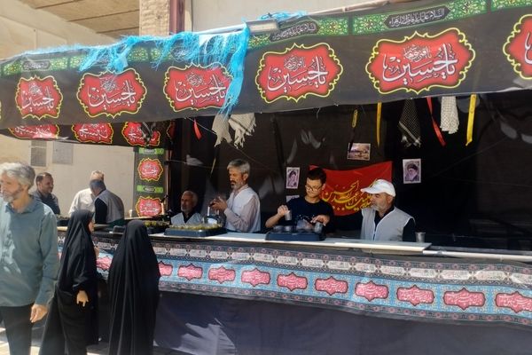 برپایی موکب در شهرستان خلیل آباد 