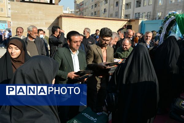 بدرقه دانش‌آموزان بهارستانی به راهیان‌نور