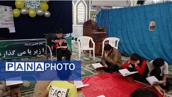  اعتکاف دانش‌آموزی در شهرستان بن