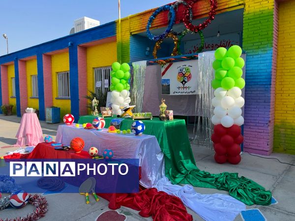 آیین گرامیداشت افتتاحیه المپیادهای ورزشی در خاتم