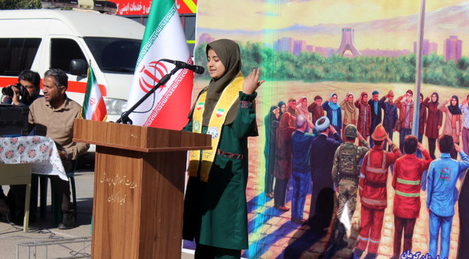 همایش پدافند غیر عامل در ناحیه 1 کرمان