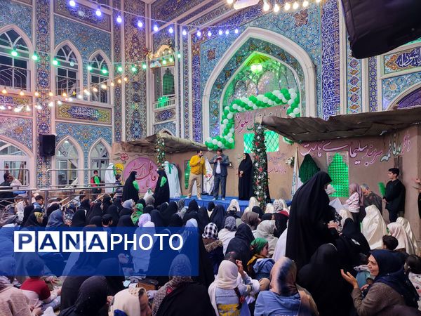 جشن باشکوه ولادت حضرت فاطمه زهرا (س) و روز مادر در نیشابور در تکیه ابوالفضلی