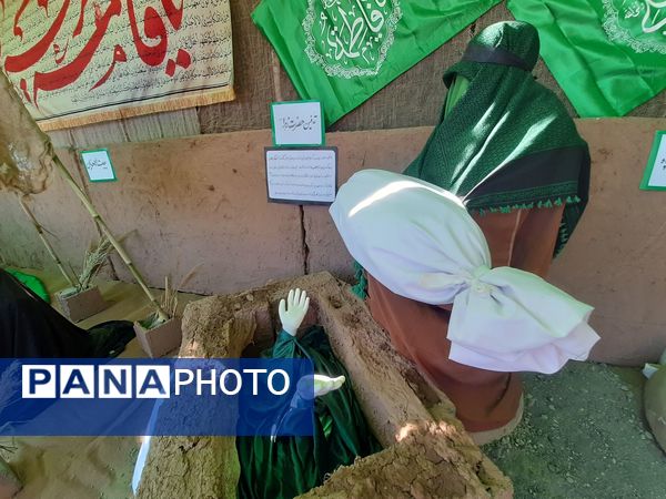 نمایشگاه یاس کبود، جلوه‌ای از عشق فاطمی در دل جلگه رخ