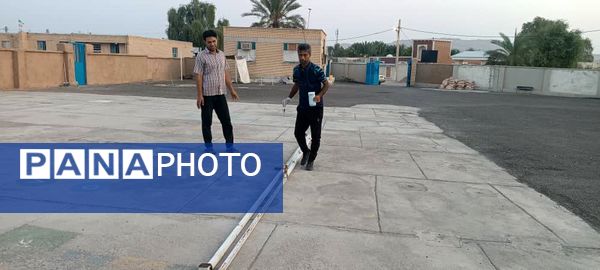 اجرای طرح «شهید عجمیان» با هدف رنگ‌آمیزی و شاداب‌سازی مدارس فین