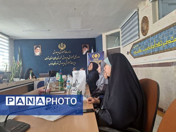 آیین تجلیل از دانش‌آموز خبرنگاران پانا در آموزش و پرورش شهرستان قدس