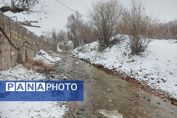یک قدم مانده به زمستان طبیعت شهر بار کاملاً زمستانی شد