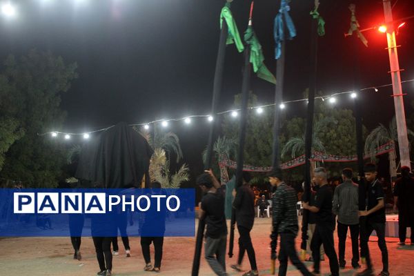 آیین تعزیه‌خوانی عاشورا حسینی در پشته ایسین