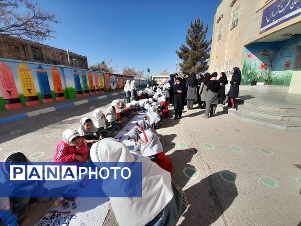 پویش کشوری پرسش مهر ریاست جمهوری، در دبستان حضرت آسیه