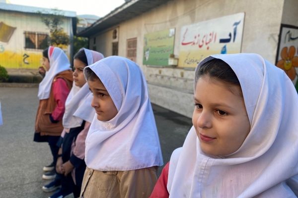 صبحگاه در مدرسه پاهکیده املش