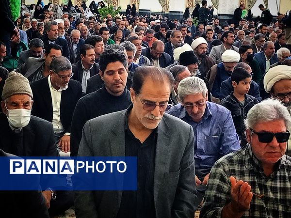 نماز عبادی سیاسی جمعه در زیارتگاه مدرس(ره)