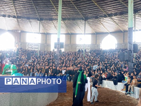 آیین سنتی شبیه خوانی اربعین حسینی در احمدآباد میانجلگه