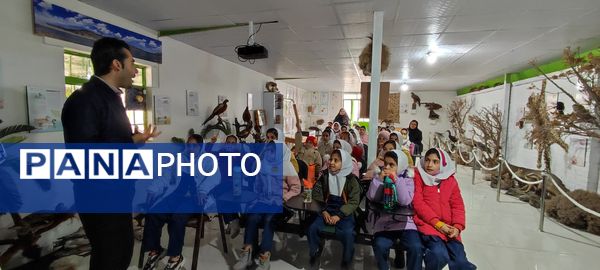 بازدید دبستان دخترانه شاهد۲ حضرت رقیه(س)، از موزه حیات وحش شیروان