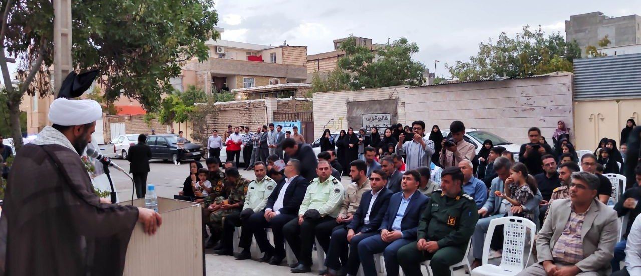 اولین یادواره «شهید آبرویِ محله» در شهرستان شیروان