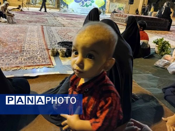 حضور پرشور کودکان در جشن میلاد حضرت محمد (ص) و امام صادق (ع)