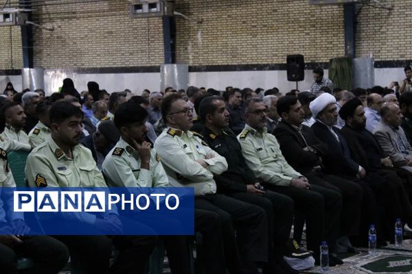 مراسم سالگرد شهدای خدمت در گچساران
