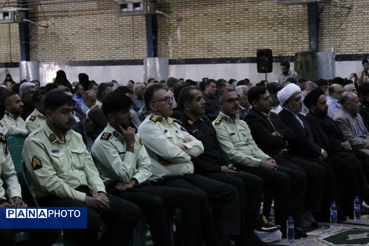 مراسم سالگرد شهدای خدمت در گچساران