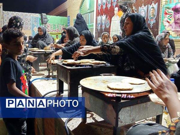 برپایی موکب خودجوش مردمی در مسجد صاحب‌‌‌الزمان لردمنجلی میناب