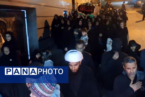 مراسم عزاداری حضرت زهرا (س) در محله ریاستی شیراز