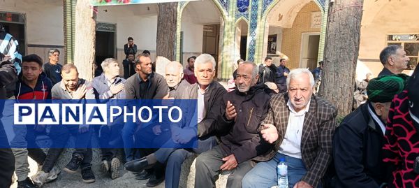 مراسم تشییع پیکر جانباز شهید علی فتح آبادی