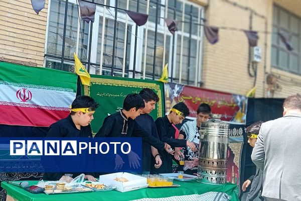 برپایی موکب جاماندگان اربعین حسینی در فیروزکوه
