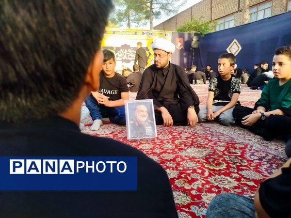شور حسینی نوجوانان کاشمری در «انصار المهدی»