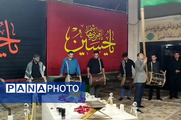 مراسم عزاداری و روضه خوانی سالار شهیدان به میزبانی ناحیه 4 شیراز