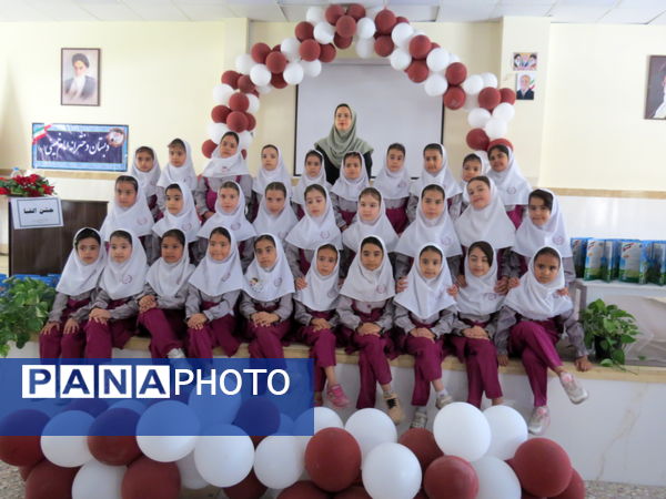 جشن الفبا در مدرسه دخترانه امام خمینی(ره) بجنورد