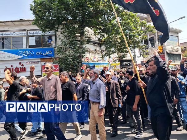 تشییع پیکر شهید پارسا شکوهی در قائمشهر